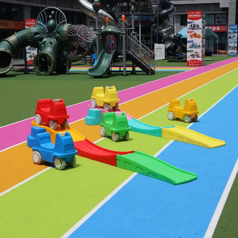 

Kids Roller Coaster Kindergarten Baby Slippery Rail Car Naughty Fort Roller Coaster Boy Girl Toy Car