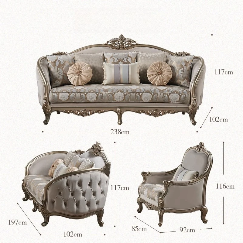 Apartemen Eropa Sofa Klasik Kursi Dewasa Elegan Sofa Santai Besar Minimalis Gaming Woonkamer Banken Perabotan Rumah