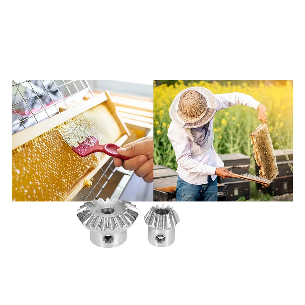 ~Latest Model Stainless Steel Honey Extractor Gear Kit,Beekeeping Extractor Gear Beekeeping Equipment Part Beekeeping Supplies