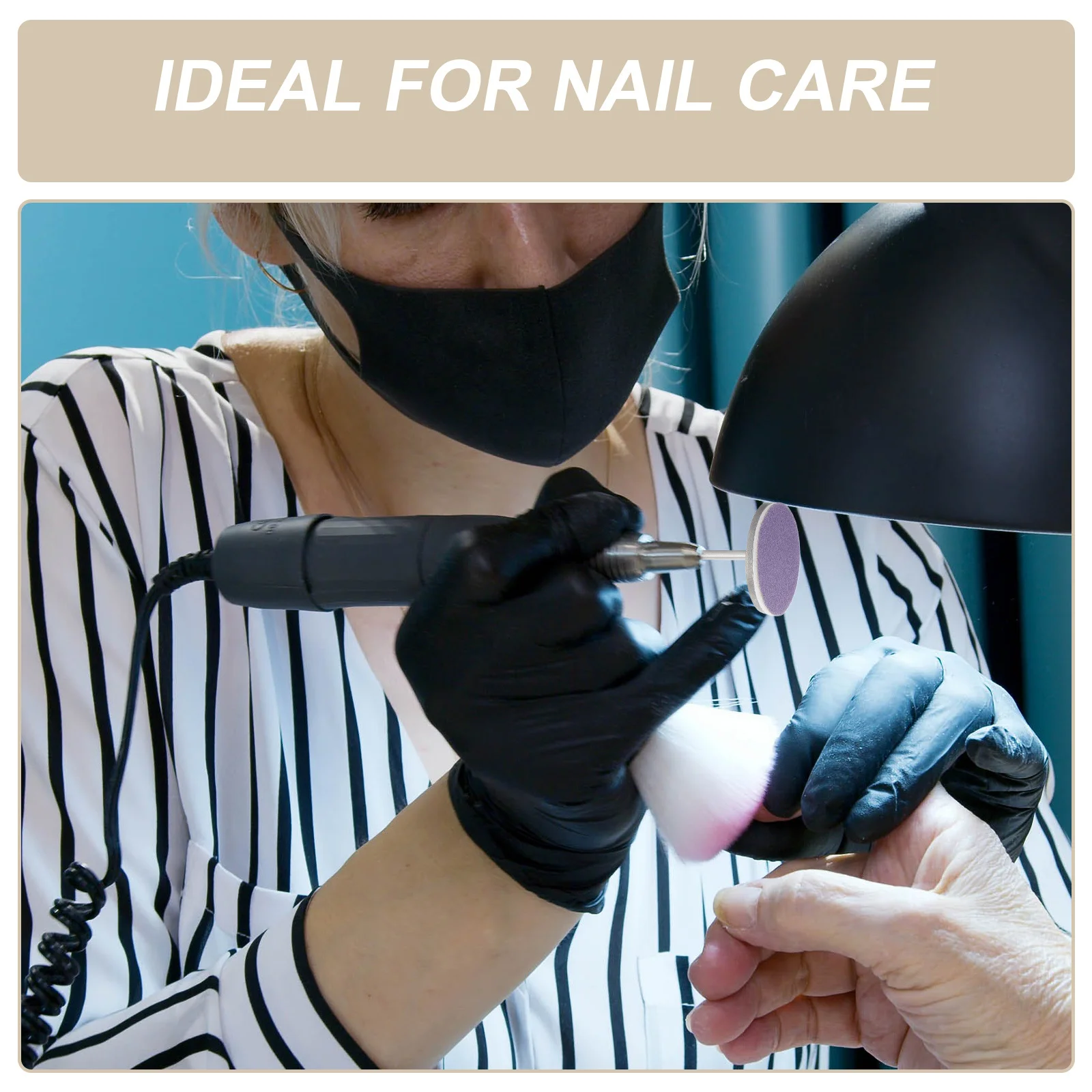 Tampons de ponçage pour broyeur, fournitures de manucure, ensemble polyvalent pour façonner, polissage et Exfoliation, disque, foret à ongles, 60 pièces