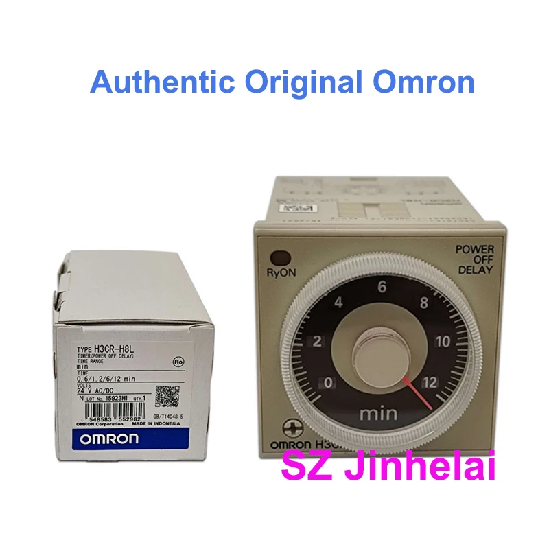 Authentic Original Omron S M Time Relay H3CR-H8L 24VDC 240VAC 120VAC POWER OFF DELAY TIMER H3CR-G8L H3CR-G8EL