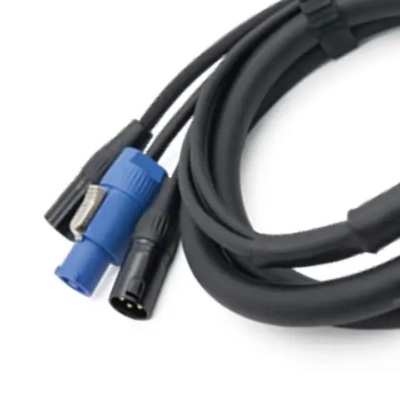 NMBJCKO 3 Way Multicore Drum Stagebox Stage Snake Mic Studio Multicore with Composite Cable