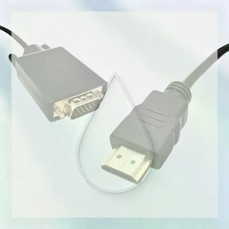 DisplayPort to VGA DVI Adapter Cable 1.8M 1Pcs Male to Male Durable PVC Shell Cord for Computer Monitor Home Office Use