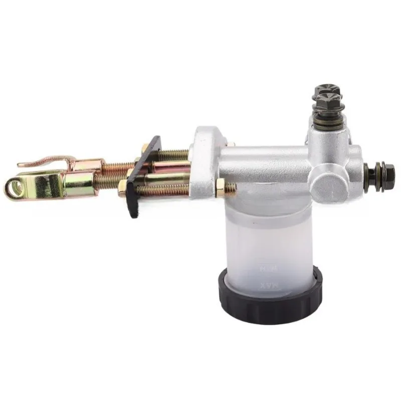 125-250CC Go Kart Disc Brake Kit, One-to-Three Hydraulic Brake Master Cylinder Caliper, Foot Brake Pump Assembly