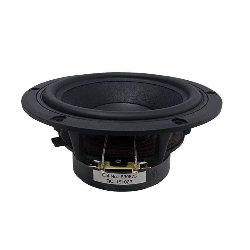 1 個のオリジナルピアレス P 830875 /P 830883   6.5 インチ ミッドウーファー スピーカー ドライバー ホワイト キャスト アルミニウム シャーシ 8ohm/70W RMS D180mm