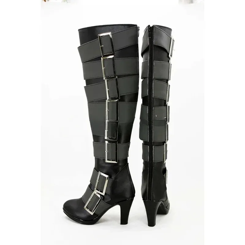 

New Anime Black Butler Under Taker Cosplay Shoes Boots Halloween Costume Accessories Props MVRTF2025