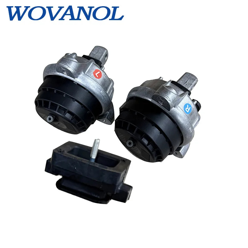 

3pcs 22117935141 22117935142 22316769848 Engine Mount +Transmission Mount For BMW F07 F10 F18 M5 M6 Engine support bracket