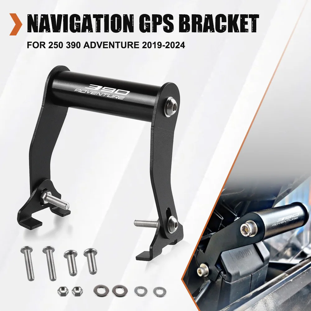 

For 390 Adventure 2019-2021 Phone GPS Navigation Mount Bracket 390Adventure 2020 2022 2024 Handlebar Bar Extension Stand Holder