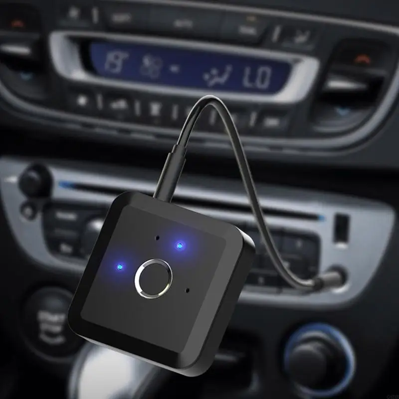 G8DBワイヤレスオーディオアダプターNFC LEDデジタルディスプレイBT5.2オーディオトランスミッターレシーバー