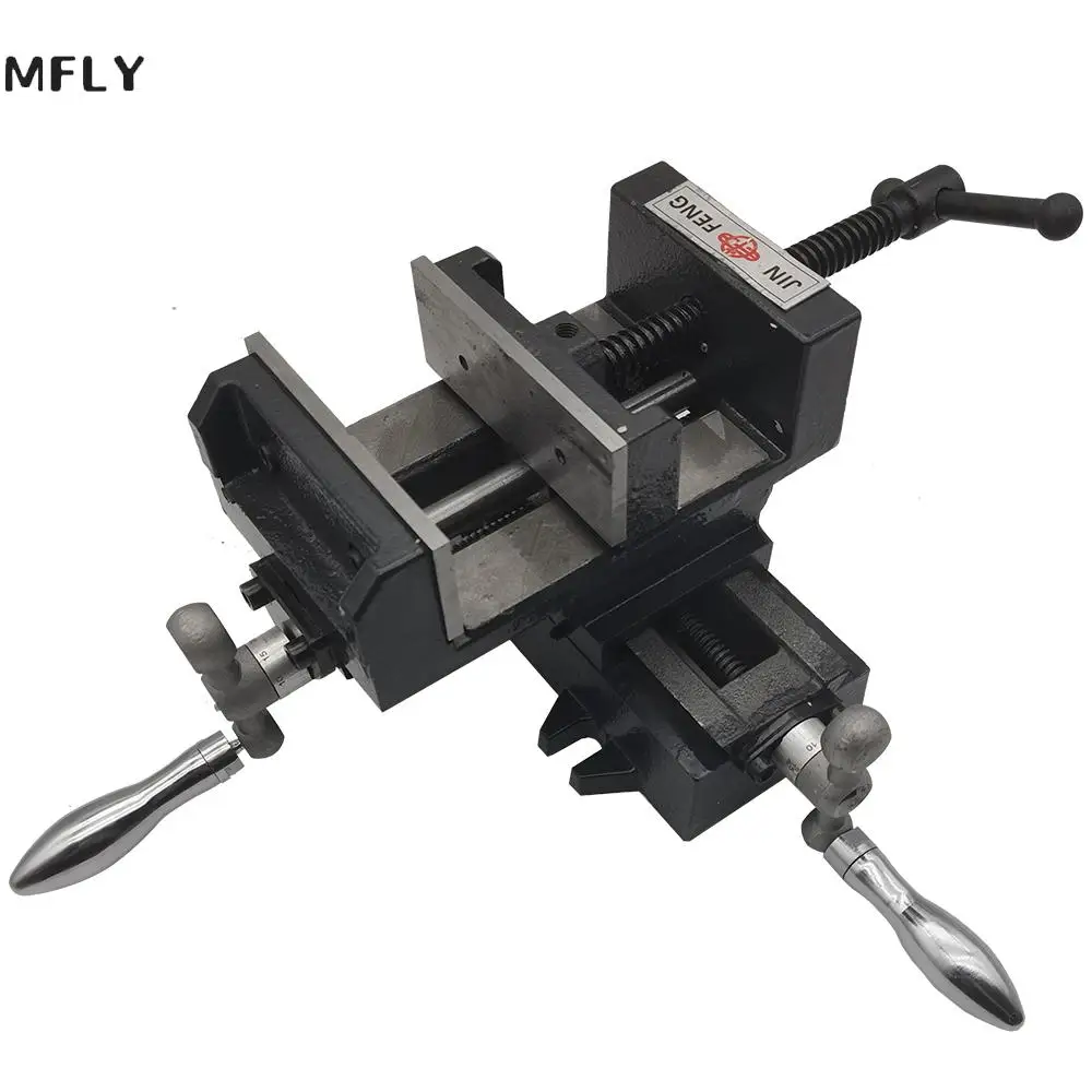 

Precision Cross Vise Two-Way Moving Vise Special Cross Vise 3 Inch 4 Inch Heavy Duty Cross Vise Drilling And Milling Machine