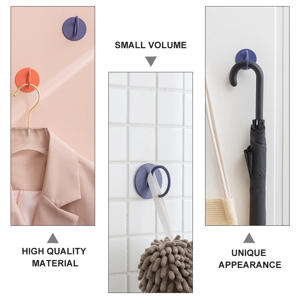 

4Pcs Round Cabinet Handles Carbon Steel Sticky Door Knobs Replacement for Wardrobe Drawer Home Cabinet Decorative Hardware