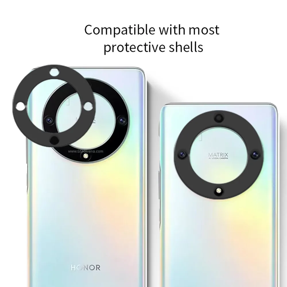 Aluminum Alloy Camera Protector Case For Honor Magic5 Lite 5G Honar Magic 5 Light 5Lite Magic5Lite Back Lens Ring Bumper Cover