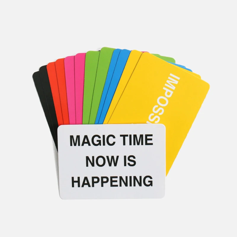 Same Choice Cards Magic Tricks Messed Cards Choose Same Color Close Up Illusion Props For Children Easy To Learn Classic Toys