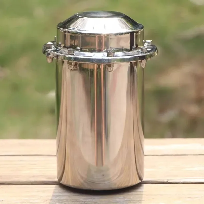 Time Capsule Stainless Steel Storage