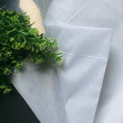 1 Piece 100cm/200cm Vlieseline Iron-on Insert Non-woven Insert Wide Iron-on Fleece in White