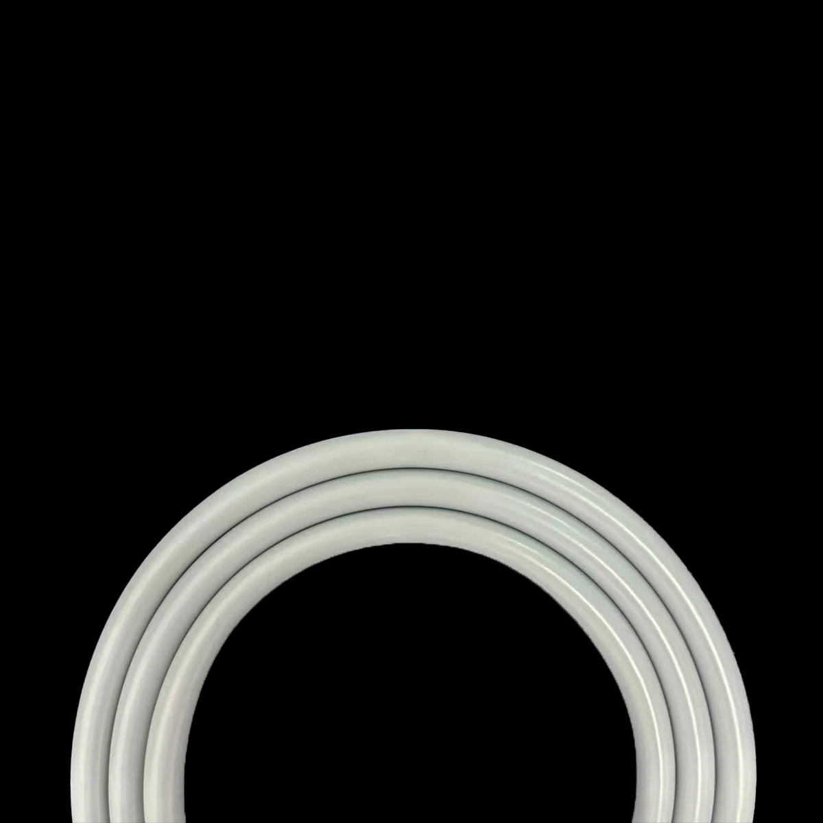 GODENTA Professional Dental Turbine Tubing with Light: Premium Flexible Gray Tubing with Integrated Light & Multiple