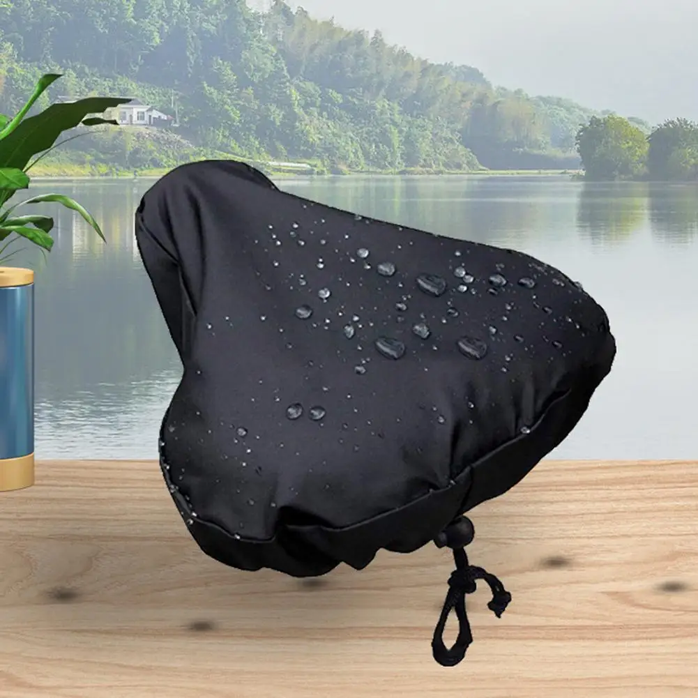 Outdoor Bicycle Seat Rain Cover Sports Cycling Bike Accessories Waterproof Saddle Rain Dust Cover UV Protection For MTB Bike