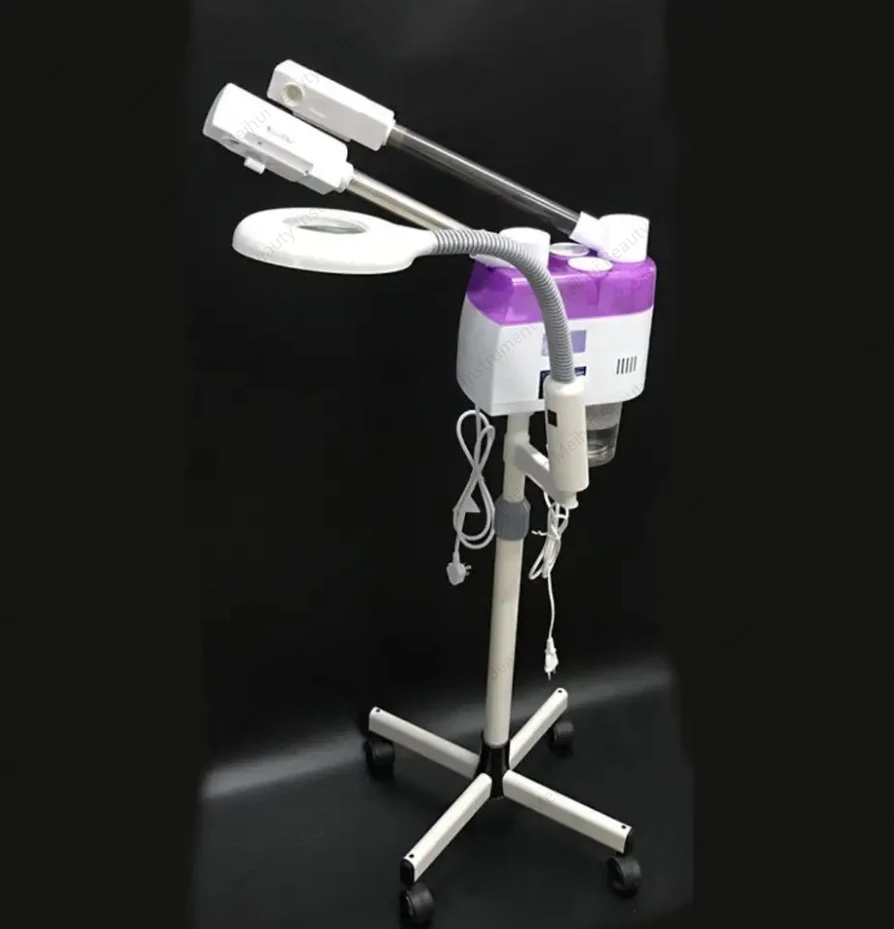 3 in 1 Facial Steamer Care Hot and Cold Amplification Lamp Beauty Machine