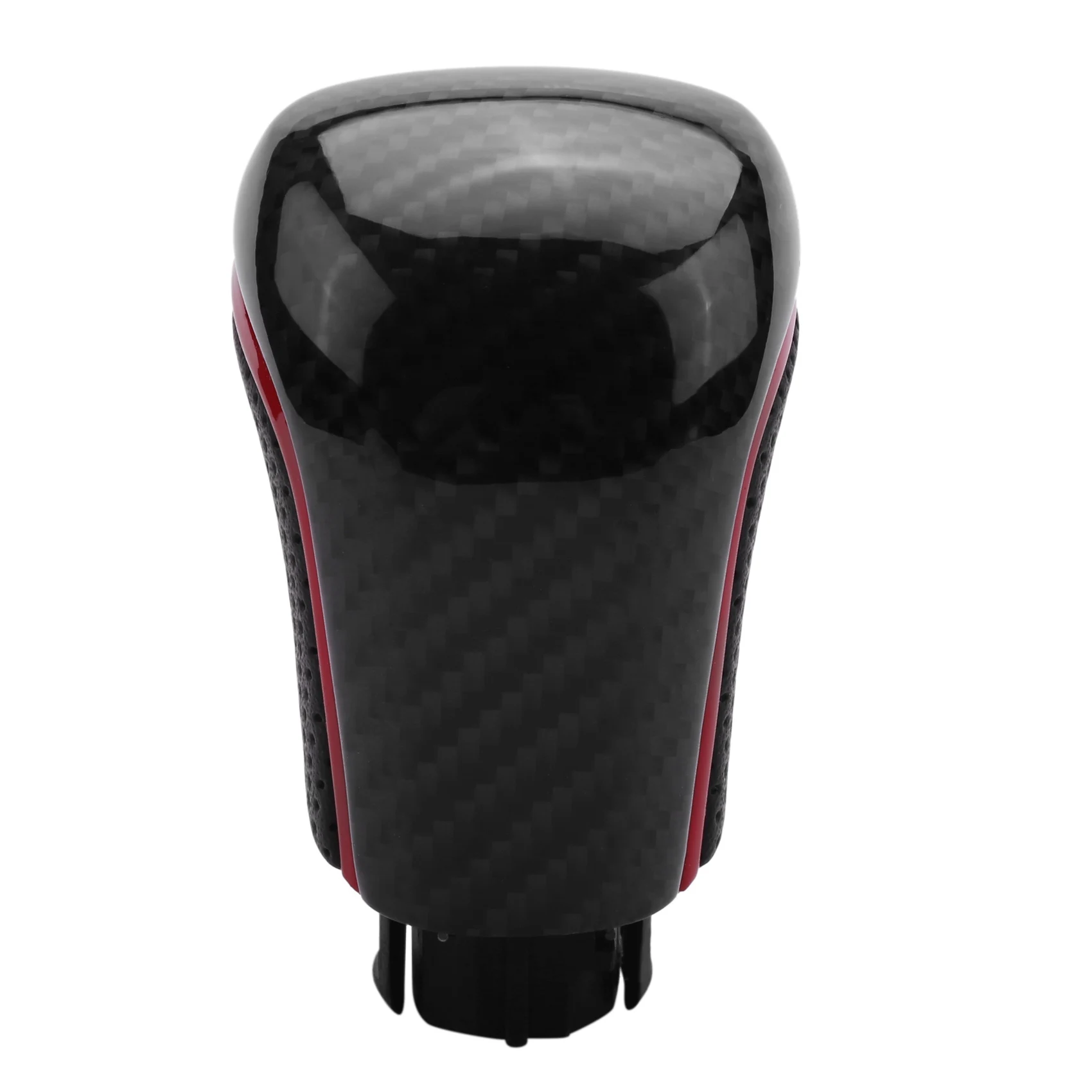 Car Carbon Fiber Red Automatic Gear Lever Gear Shift Knob for Toyota Avalon Camry Xv70 Corolla Levin 2018 2019 2020