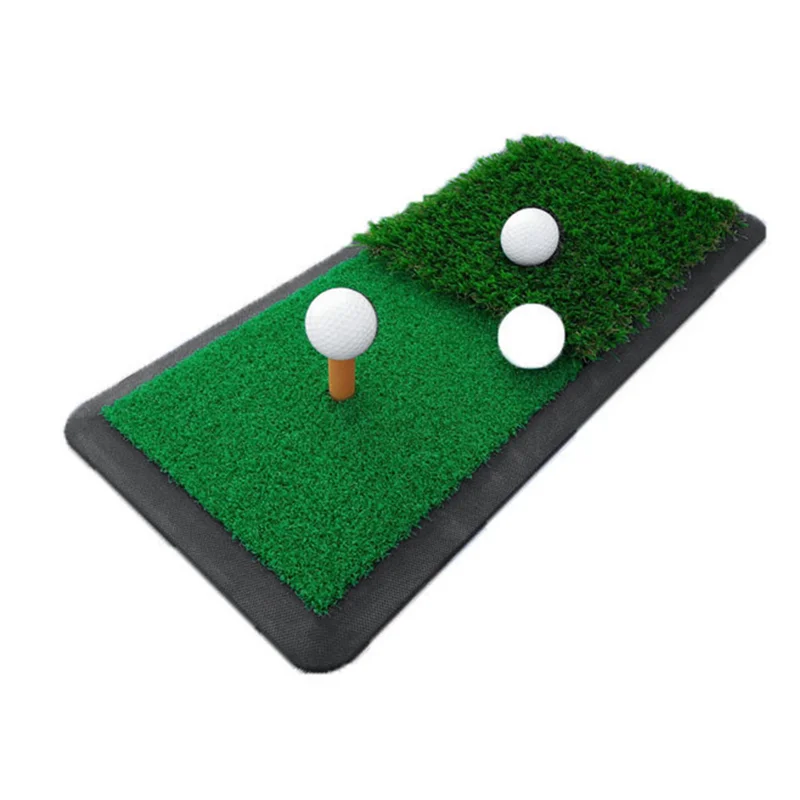 AED2-1 قطعة حصيرة ضرب الجولف المبتدئين ممارسة حصيرة لكشف التأرجح الضرب ، أداة تدريب الجولف