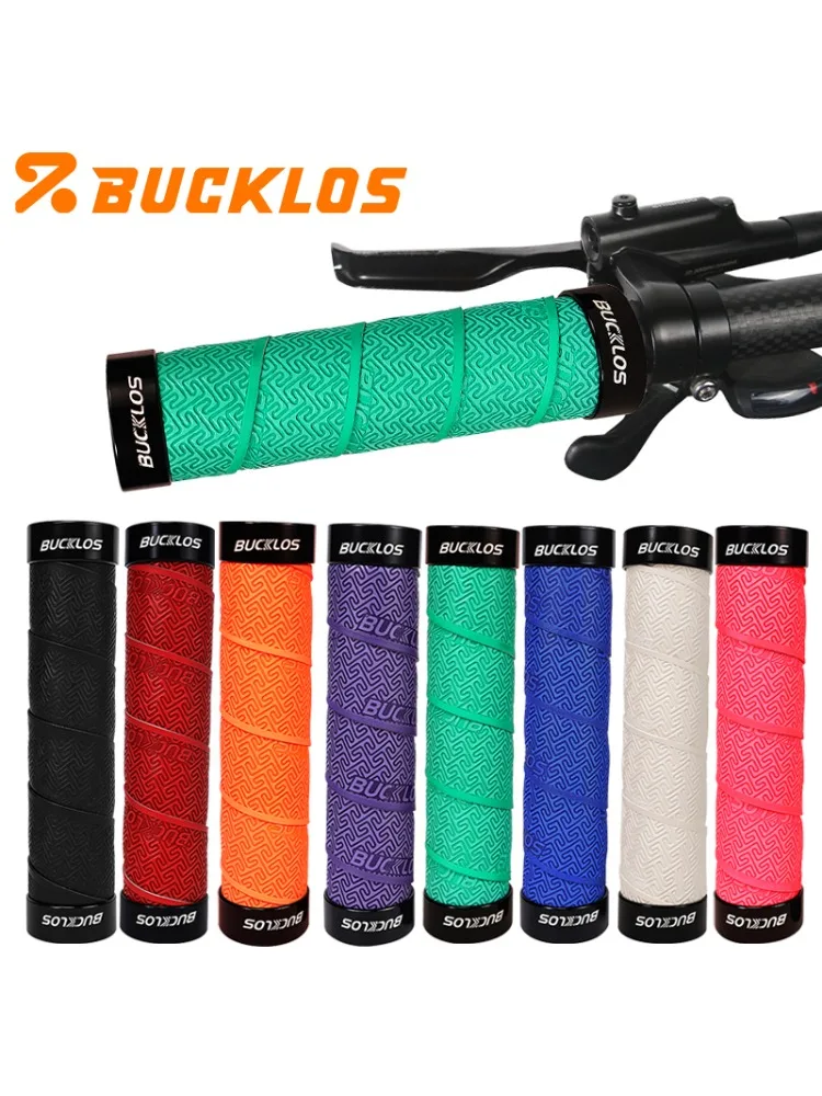 AliExpress BUCKLOS Mtb Grips Ultralight Mountain Bike Grips Bicycle Handlebar Tape Grip Lock on AM BMX Mtb Cuffs Bicycle Handle Bike Part