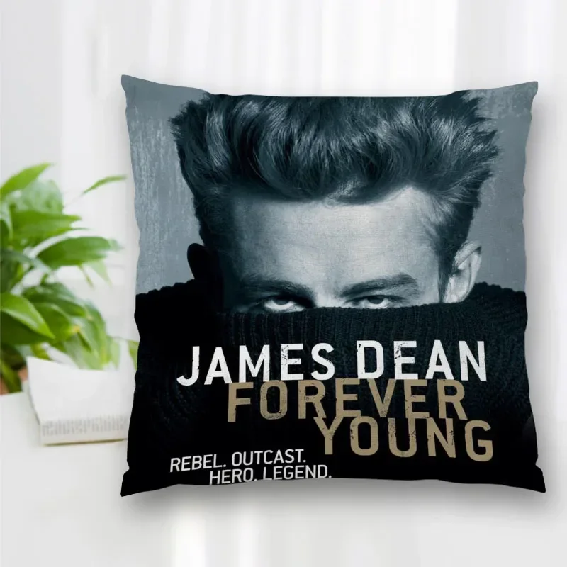 New Custom Pillow Slips JAMES DEAN Pillow Covers Bedding Comfortable Cushion/Good For Sofa/Home/Car High Quality Pillow Cases