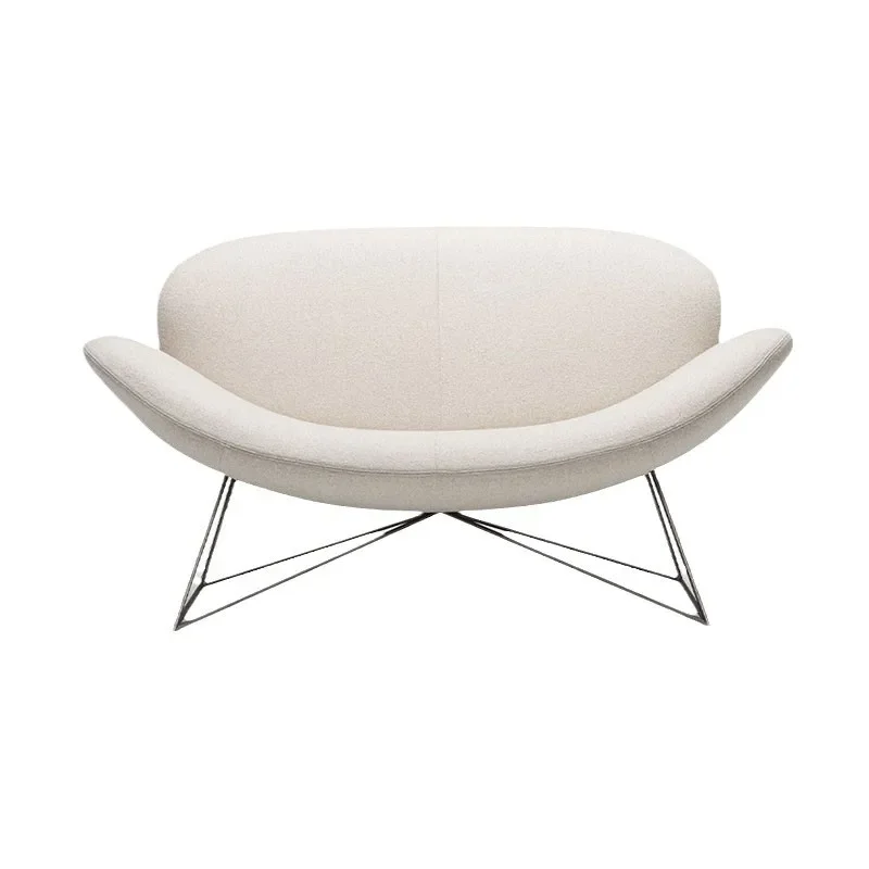 

Modern minimalist designer curved personalized model room modeling cha ir living room bedro om