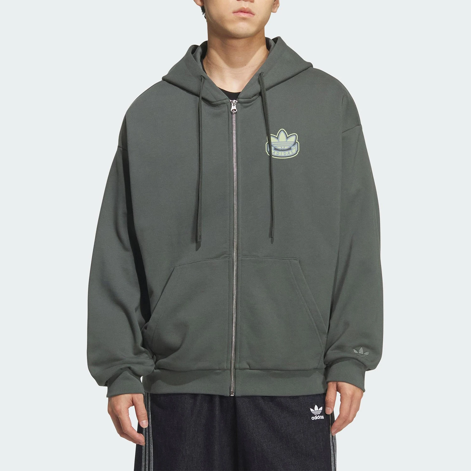 

Adidas Originals Authentic Trefoil Men/Women Loose Casual Daily Sports Jacket KG8507