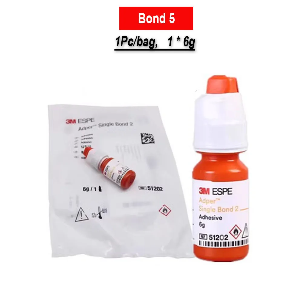 3M ESPE Adper Single Bond Universal Adhesive Dental Resin Etch Paste Light Cure Scotchbond Restorative Bonding Agent Teeth Glue