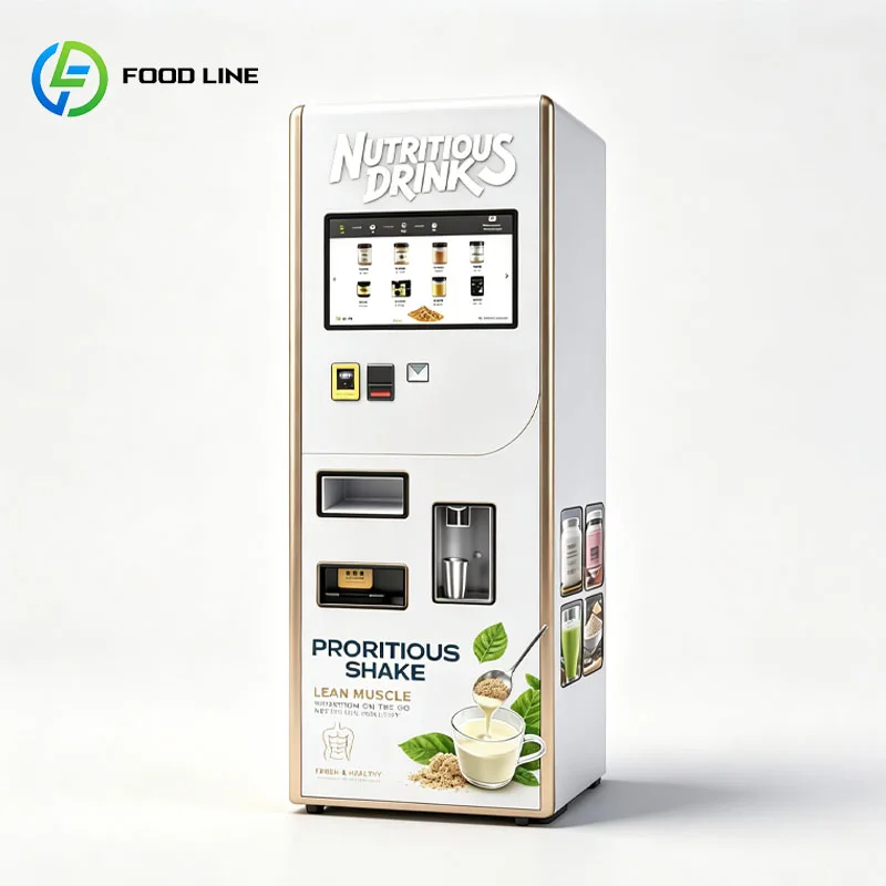 Protein Shake Vending Machine Smart Fitness Center Drink Machine Automatic Self Service Solution Customized