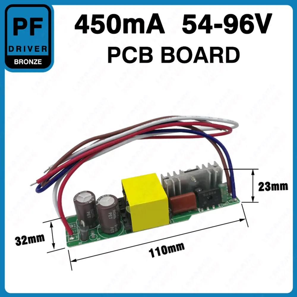 40W 48W 50W 54W 60W 75W 90W LED Driver 1500mA 1200mA 900mA 600mA 450mA 54-96V 18-39V 12-25V Lighting Transformers Power Supply