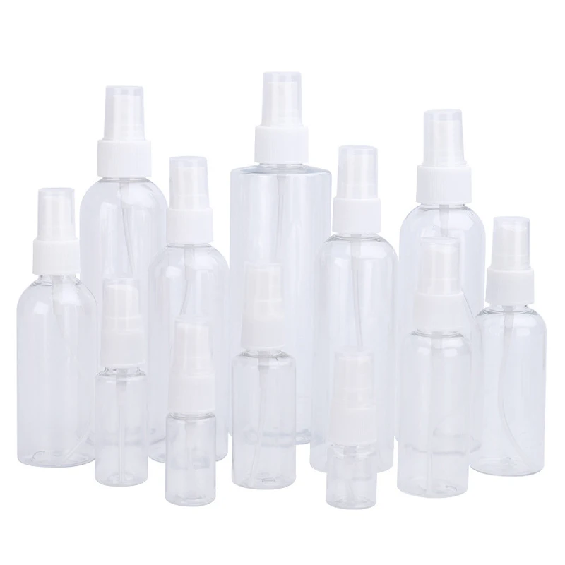 AfricSpray-Bouteille de parfum en plastique transparent, 1/2/3 pièces, portable, désinfectant, pour tous les jours, sans toxique