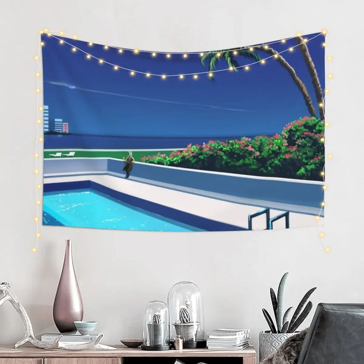 Hiroshi Nagai Tapestry Room Aesthetic Room Decor Korean Style Decor Home Tapestry