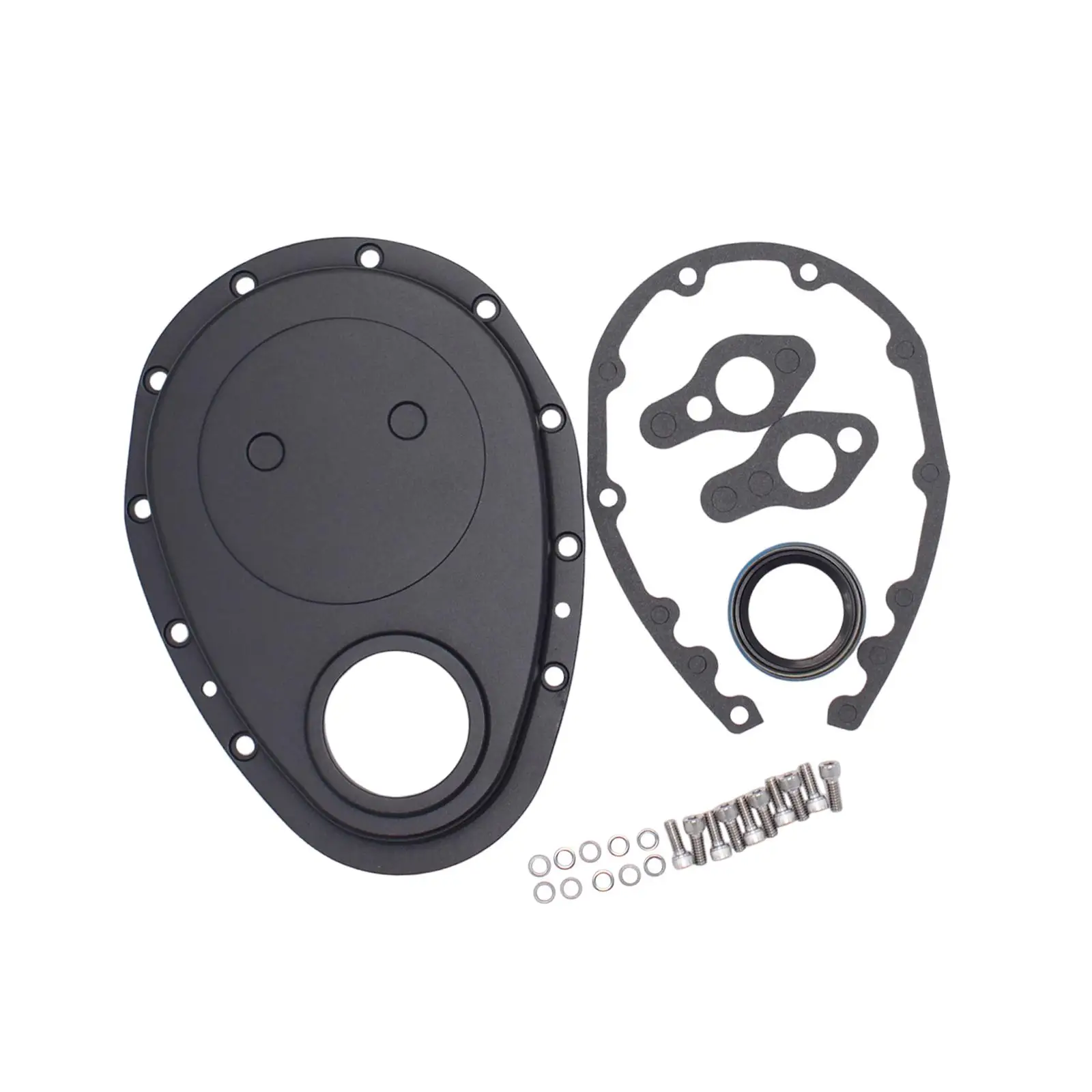 Timing Chain Cover Kit Easy to Install Reliable High Performance Repair Part Replaces for Chevy Small Block 400 283 383 350