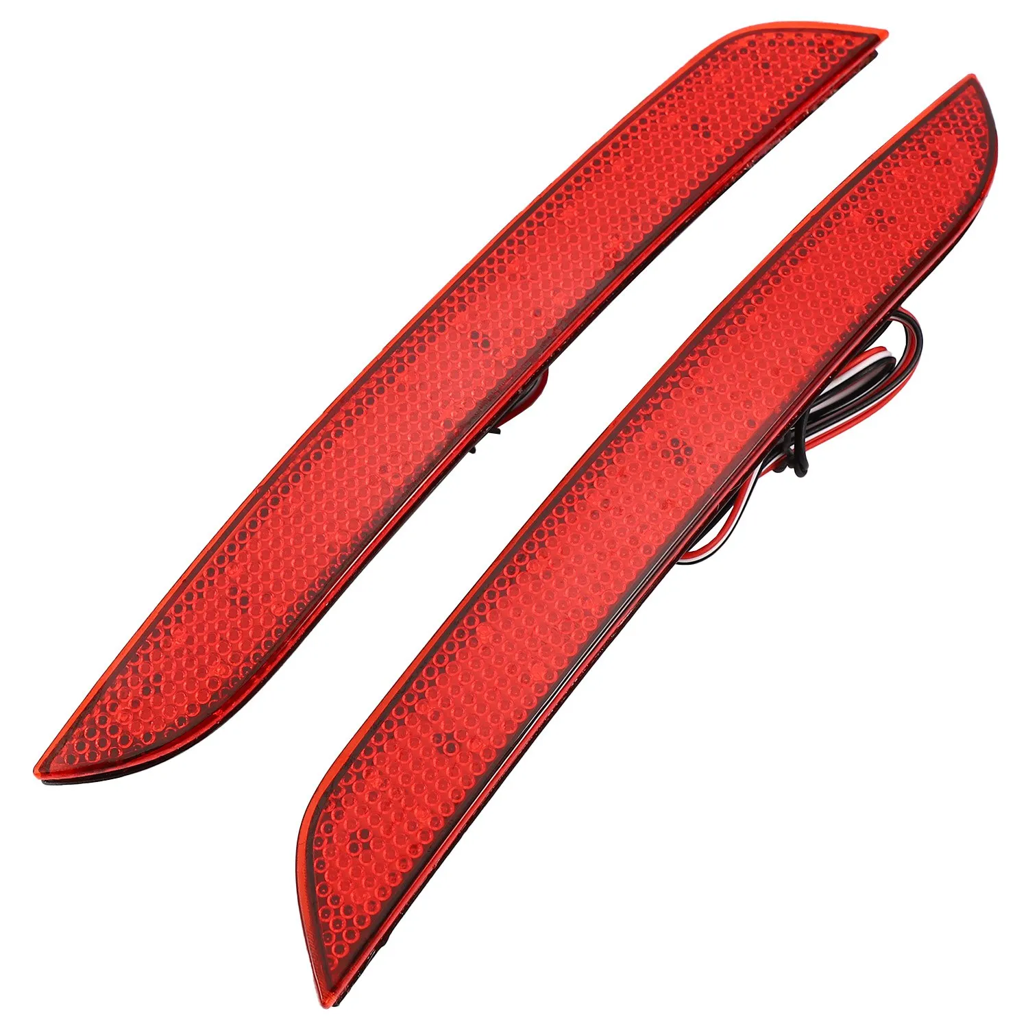 2 قطعة LED المصد الخلفي ماركر كسر وقف ضوء مصباح لسيارات BMW F30 F31 F32 F34 F35 F36 عدسة حمراء