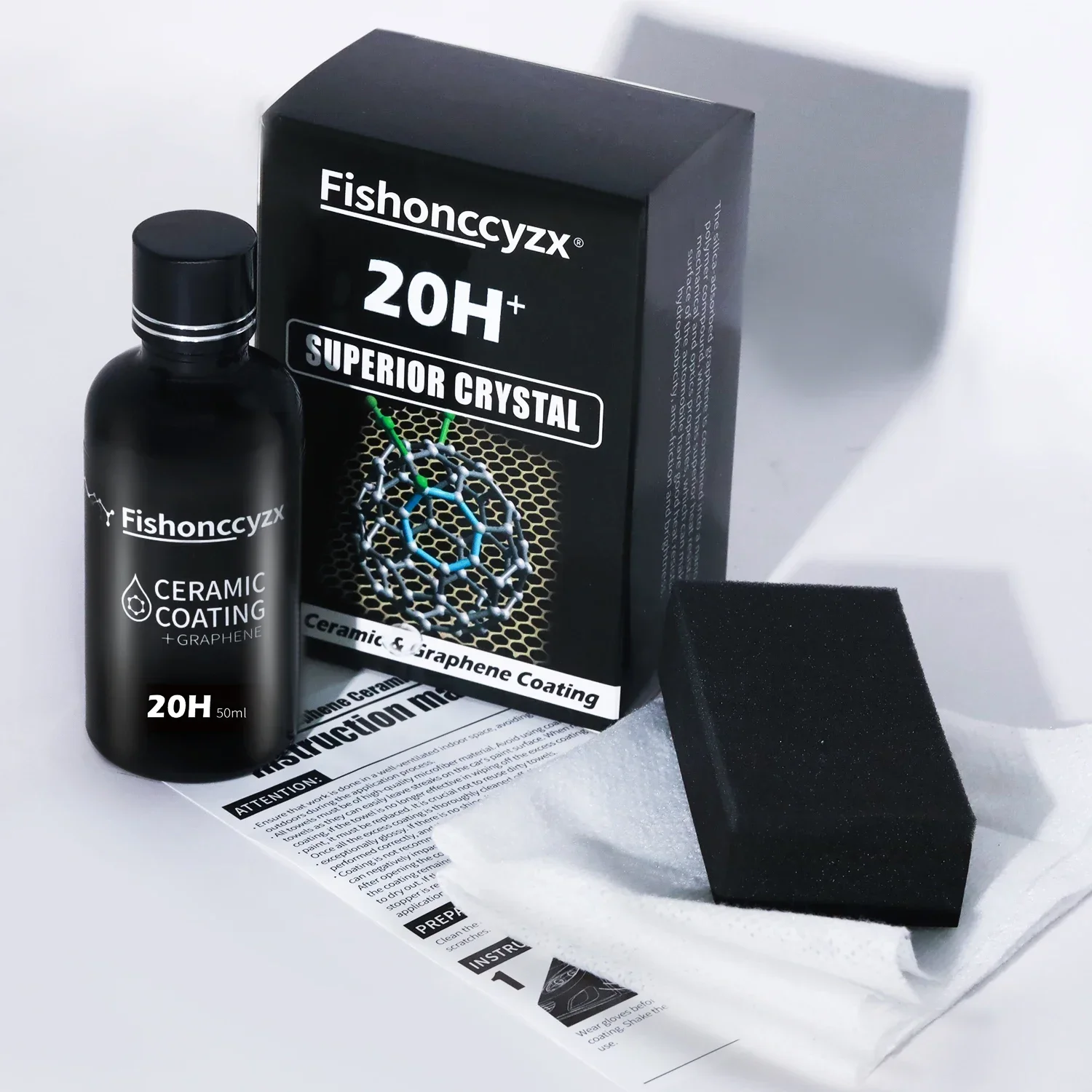 

20H автомобильное покрытие, полировальный воск, защита от царапин, гарантия 5 лет, глянцевая предварительная краска, керамическое жидкое стекло