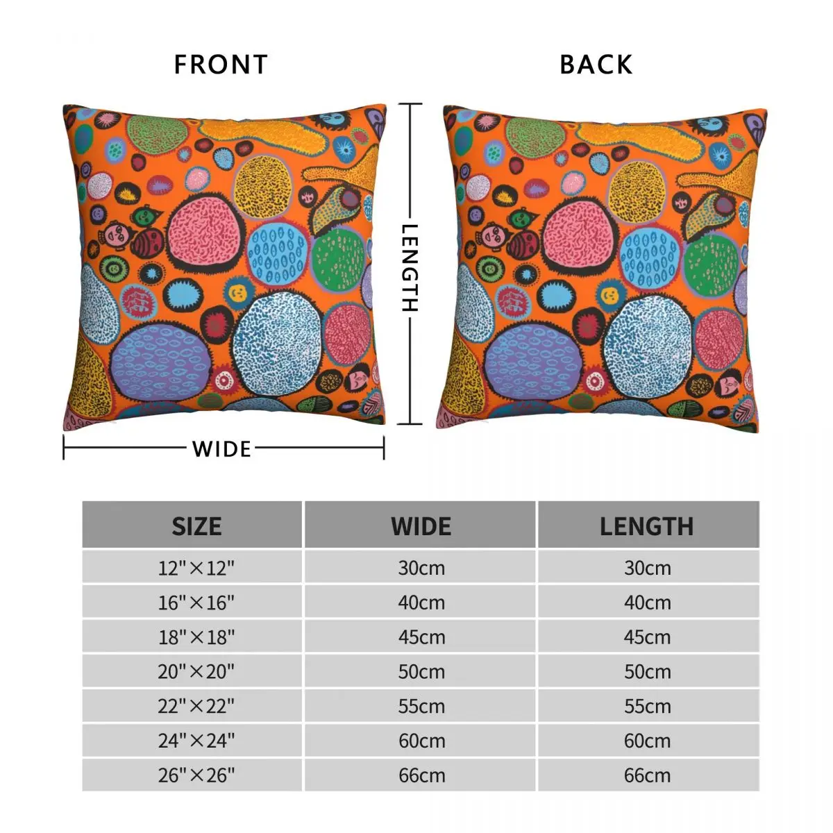 Yayoi Kusama Exhibition Square Pillowcase Polyester Linen Velvet Creative Zip Decor Throw Pillow Case Sofa Cushion Case 18