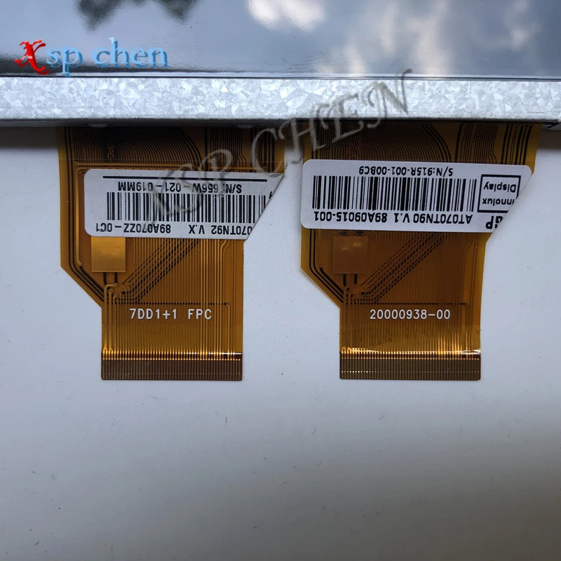 Original 7\'\' inch LCD Display 20000938-30 AT070TN90 v.1 v.x AT070tn92v.1 7DD1+1 FPC AT070TN93 LCD screen display screen