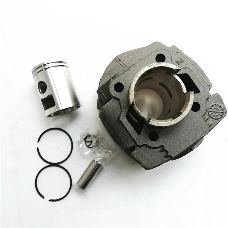 39mm Big Bore Complete Cylinder Head Kit with 13mm Wrist Pin Piston Rings Circlips Replacement Fit MBK AV7 Booster Two Stroke