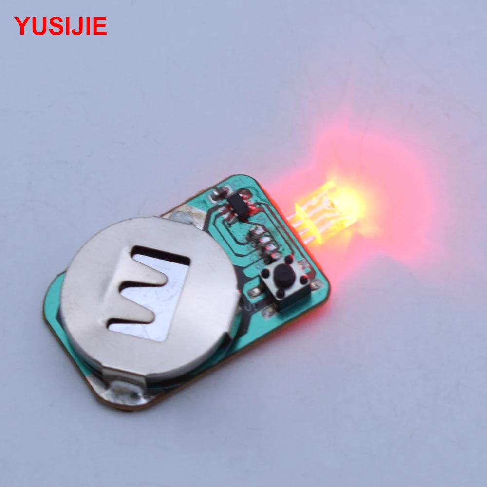 YUSIJIE-426 DIY LED colorful RGB light-emitting glasses hand-made model billboard gift box lighting module