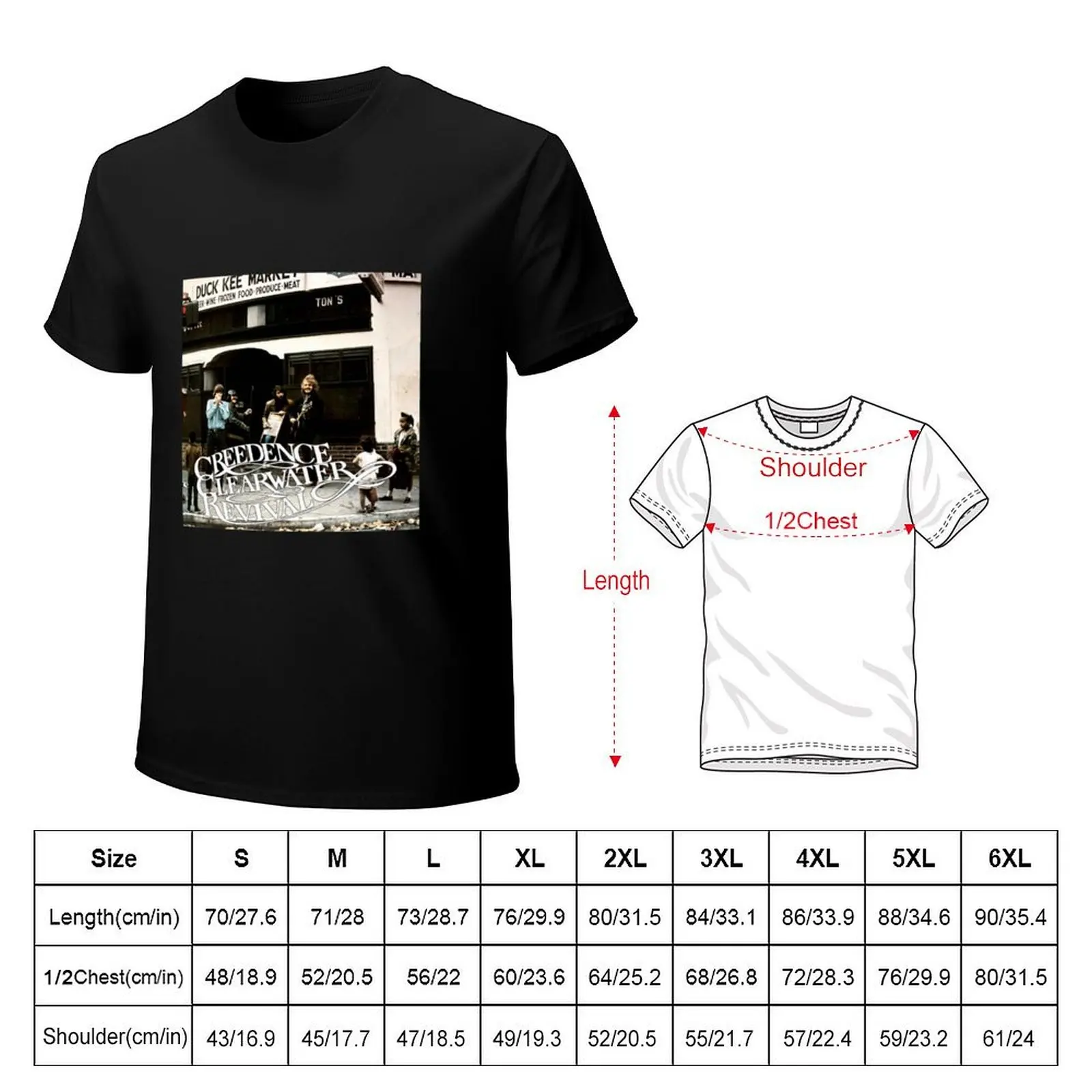 Creedence Clearwater Revival T-Shirt Moisture Wicking Quick Dry Tee