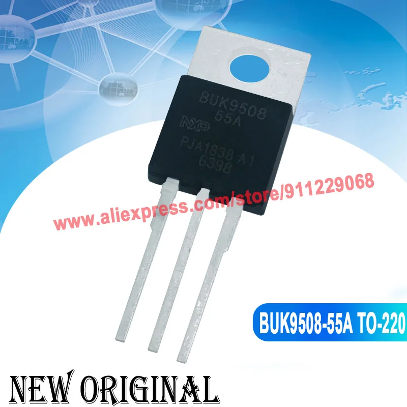 (5 Pieces) BUK555-100A TO-220 100V 25A / BUK9508-55A 55V 125A / BUK7L06-34ARC 34V 147A TO-220