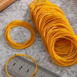 100-1000Pcs Hight Elasticity Rubber Bands Fasteners Used for Office School Stationery Supplies Stretchable Sturdy Rubber Elastic