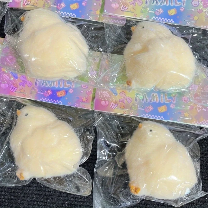 1Pc Chick Squishy Squeeze Speelgoed Kids Adult Soft Pinch Pop Fidget Speelgoed Entertainment Games voor Kinderen Halloween Kerstcadeaus