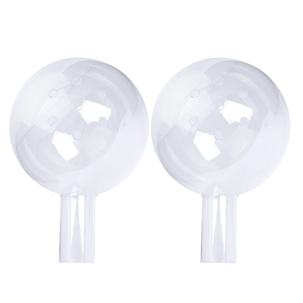 

2 pcs Transparent Balls Acrylic DIY Clear Acrylic Ornament Ball Fillable Clear Ornament Wedding Birthday Decor Packaging Tool
