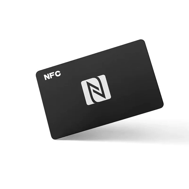 NFC Card NTAG 216 Programmable Plastic Card Customized for Google Reviews Waterproof Material Content Unrestricted