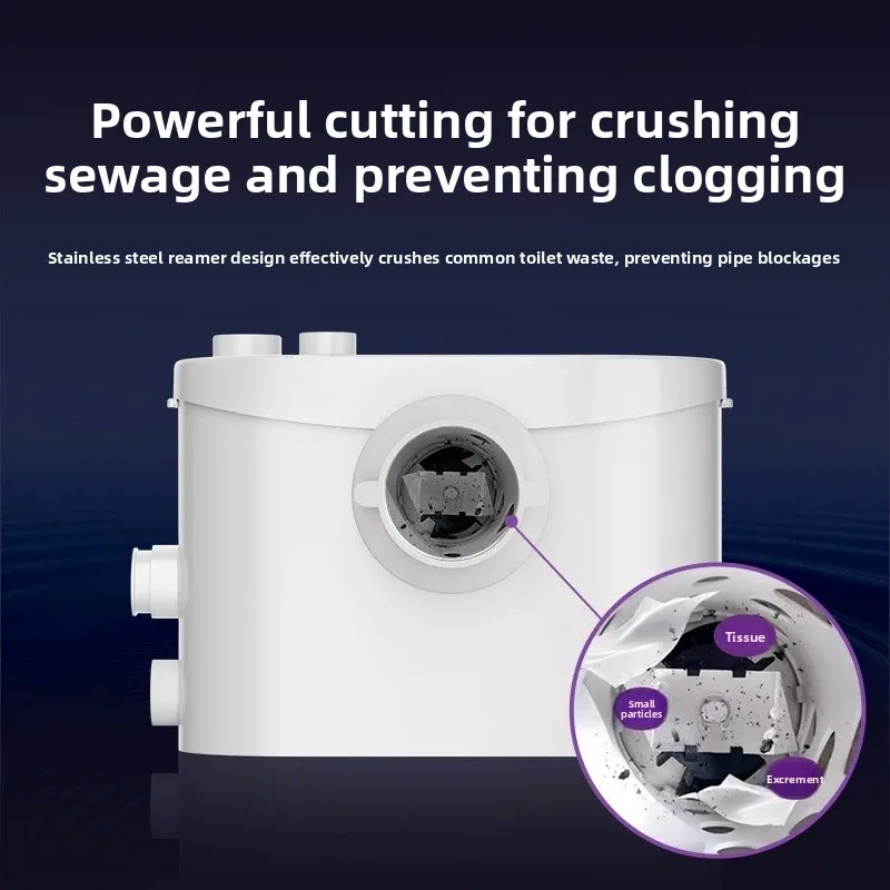 Sewage lift pump Villa basement toilet cutting type household automatic sewage lift