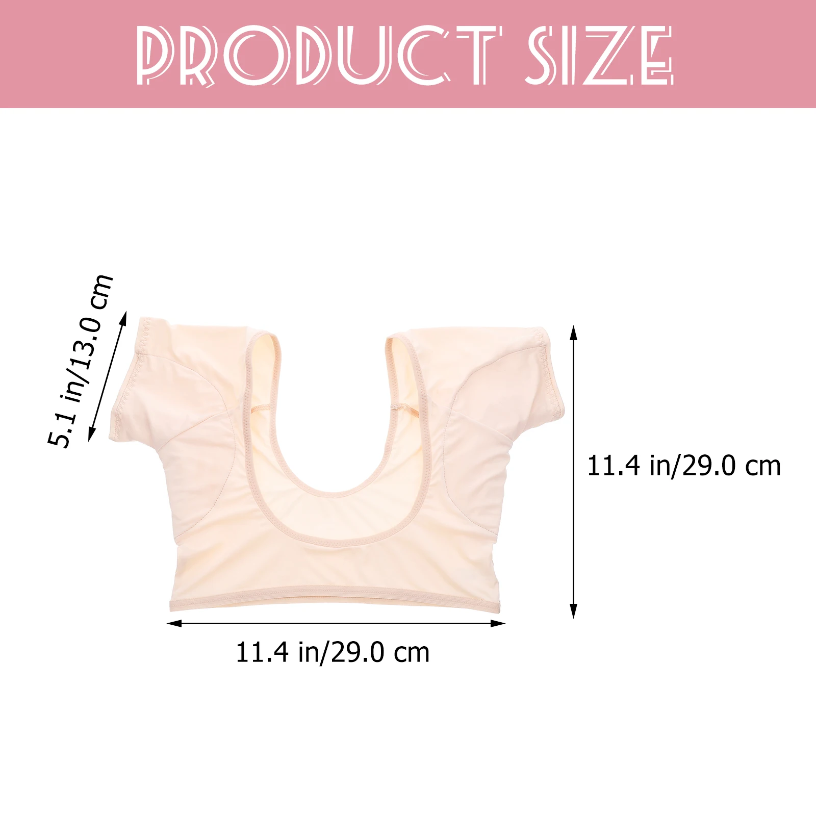

Women Sweat Vest Premium Quick Absorb Underarm Pads Bodysuit Shirts Reusable Elastic Summer Outdoor Jogging Running Workout