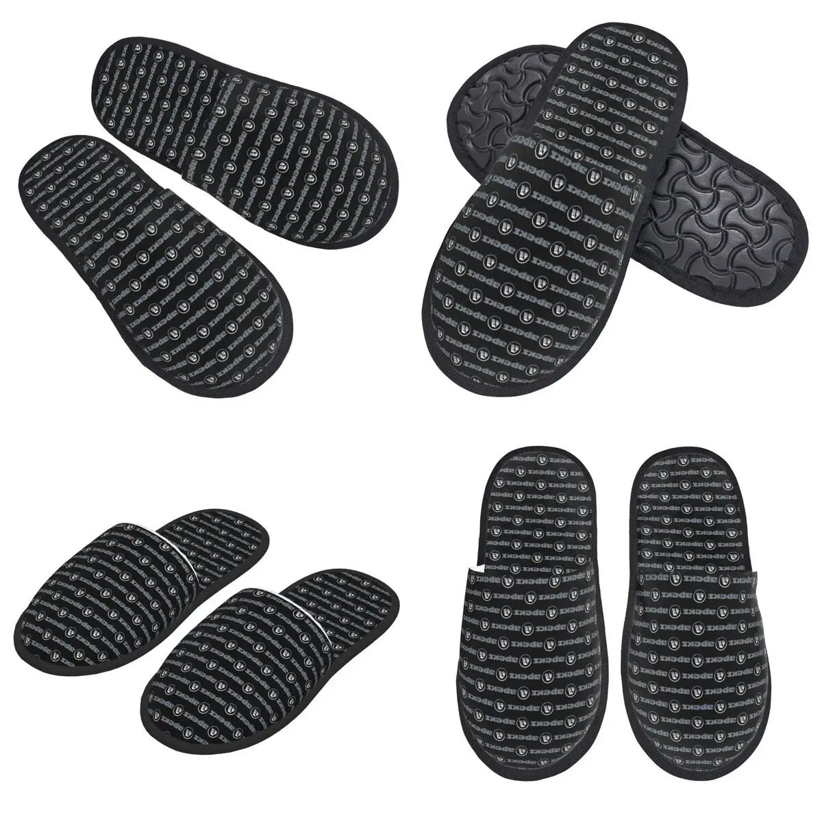 أربطة مخصصة من Apeks النعال الأساسية رغوة الذاكرة الدافئة الناعمة شبشب منزل للنساء أحذية مريحة في الأماكن المغلقة