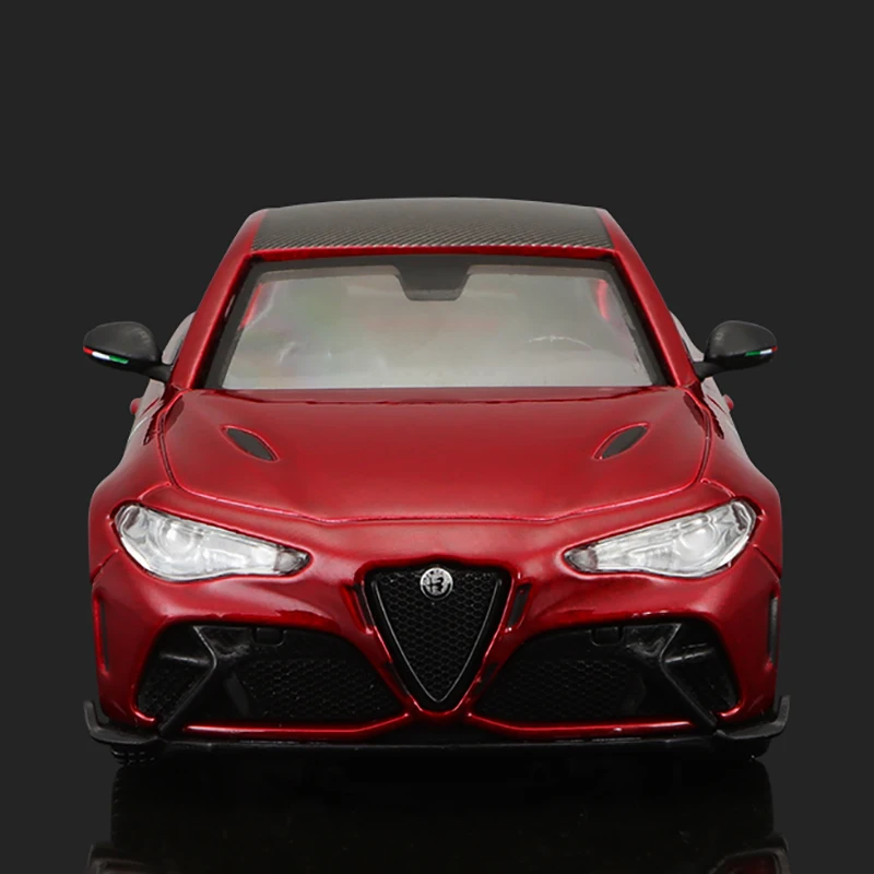 Bburago 1:43 Hardcover Edition Alfa Romeo GTAm Red racing model simulation car model alloy car toy male collection gift